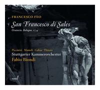 Francesco Feo - Saint Francis of Sales - Oratory 1734 (CD)