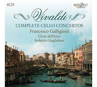Francesco Galligioni - Vivaldi: Complete Cello Concertos [CD]