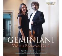 Igor Rughadze & Alexandra Nepomnyashchaya – Geminiani: Violin Sonatas Op. 1 – CD – Edel