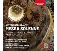 Francesco Meli - Messa Solenne for Soloists Male Chorus & Orchestra [New CD]