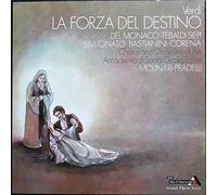 Francesco Molinari-Pradelli & L'Accademia di Santa Cecilia Rome / Renata Tebaldi / Mario del Monaco / Ettore Bastianini / Giulietta Simionato / Cesare Siepi / Fernanddo Corena u.a. - Verdi: La Forza del Destino (Gesamtaufnahme, italienisch - Rom 1955) [Vinyl Schallplatte] [3 LP Box-Set]