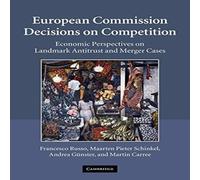 Francesco Russo European Commission Decisions on Competition: Economic Francesco Russo Multicolor