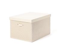 Francfranc Wave Large Box, S, Ivory, Storage Box, New Life, Moving