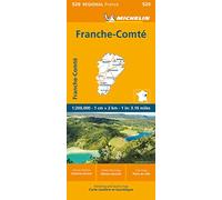 Franche-Comte - Michelin Regional Map 520: Straßen- und Tourismuskarte 1:200.000 (Michelin Maps, 520)