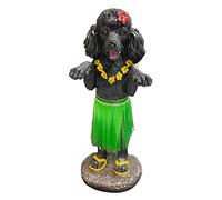 Franchise Figurine Company Hula Dog Dashboard Doll Car Accessories Bobblehead for Van Life and Beach Creations | German Shepherd | Golden Retriever | Labrador Retriever (Poodle)
