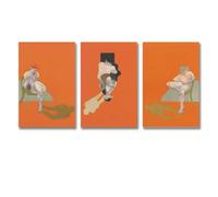 Francis Bacon Art Print Triptych 1983 Poster Picture Print Canvas Poster Wall Art Modern Home Artworks 12x18inch(30x45cm)