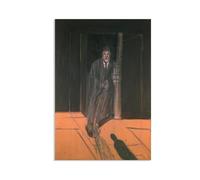 Francis Bacon print on Canvas Lucian Freud Poster abstract portrait wall art Famous paintings reproduction artwork wall decor Living Room Office100x70cm(33x28in) Frameless