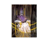 Francis Bacon print on Canvas Portrait of Pope Innocent X Poster abstract portrait wall art Famous paintings reproduction artwork wall decor Living Room Office55x40cm(22x16in) Frameless