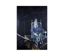Francis Bacon print on Canvas Study after Pope Innocent Poster abstract portrait wall art Famous paintings reproduction artwork wall decor Living Room Office70x50cm(28x20in) Frameless
