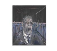 Francis Bacon print on Canvas Study for a Portrait Poster abstract portrait wall art Famous paintings reproduction artwork wall decor Living Room Office80x60cm(31x24in) Frameless