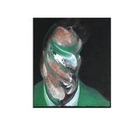 Francis Bacon print on Canvas Study for Head of Lucian Freud Poster abstract portrait wall art Famous paintings reproduction artwork wall decor Living Room Office85x70cm(33x27in) Frameless