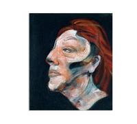 Francis Bacon print on Canvas Three Studies of Isabel Rawsthorne Poster abstract portrait wall art Famous paintings reproduction artwork wall decor Living Room Office85x70cm(33x27in) Frameless