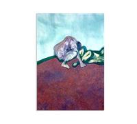 Francis Bacon print on Canvas Two Figures in a Room Poster abstract portrait wall art Famous paintings reproduction artwork wall decor Living Room Office100x70cm(33x28in) Frameless