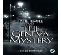 Francis Durbridge Paul Temple & the Geneva Mystery Paperback Book Francis Durbridge Multicolor