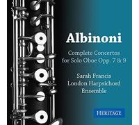 FRANCIS/LONDON HARPSICHORD - ALBINONI - SOLO OBOE CONCERTO