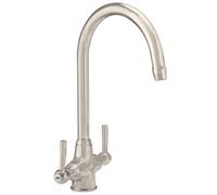 Francis Pegler 4P1070 Rune Mixer Tap Brushed Nickel