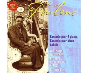 Francis Poulenc Concerto for 2 Pianos (Deneve, Le Sage, Braley) (CD) (US IMPORT)
