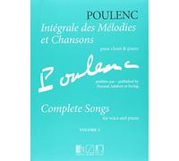 FRANCIS POULENC : INTEGRALE DES MELODIES ET CHANSONS 4-VOLUME SET - POULENC: COMPLETE SONGS 1-4