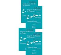 Francis Poulenc: Intégrale des Mélodies et Chansons 4-Volume set: Voice: