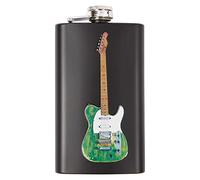 Francis Rossi Hip Flask with Gift Box | 6 0z Stainless Steel | Original Artwork