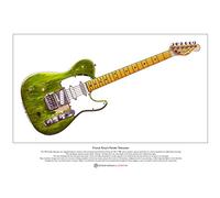 Francis Rossi's Fender Telecaster Limited Edition Fine Art Print A3 size