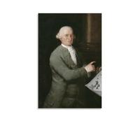 Francisco De Goya-The Architect Ventura Rodriguez Artworks Canvas Poster Wall Art Prints Home Modern Decor 20x30inch(50x75cm)