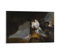 Francisco De Goya-The Hanged Monk Poster Cool Artworks Painting Wall Art Canvas Prints Hanging Picture Posters 16x24inch(40x60cm)