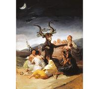 Francisco De Goya Y Lucientes Witches Sabbath Large Art Print Poster Wall Decor Premium Mural