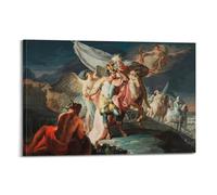 Francisco Goya Art Poster The Victorious Hannibal Seeing Italy from The Alps for The First Time Home Decor Wall Art Hanging Picture Print Bedroom Decorative Paintings Room Aesthetic 08x12inch(20x30cm)