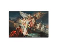 Francisco Goya Art Poster The Victorious Hannibal Seeing Italy from The Alps for The First Time Wall Art Picture Painting Canvas Prints Artworks Bedroom Living Room Decor 08x12inch(20x30cm)