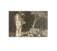 Francisco Goya（Riddle of Fear） artistic Creations Poster Art Canvas Decor Wall Print Photo Home Modern Decoratives 16x24inch(40x60cm)