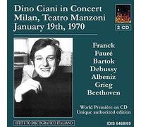 Franck/Faure/Debussy/Albeniz/G - Dino Ciano In Concert