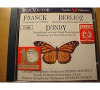 Franck - Franck: Symphony in D Minor / Berlioz: Beatrice & Benedict Overture / D'Indy: Symphonie sur un Chant Montagnard