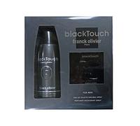 FRANCK OLIVIER BLACK TOUCH 100ML EDT SPRAY & 250ML PERFUMED DEODORANT GIFT SET