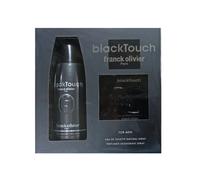Franck Olivier Black Touch 100ml Eau De Toilette + 250ml Deodorant Coffret Set