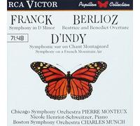 Franck: Symphony in D Minor / Berlioz: Beatrice and Benedict Overture / D'Indy: Symphony on a French Mountain Air by unknown (1990-10-25)
