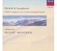 Franck: Symphony in D minor / D'Indy: Symphonie sur un chant montagnard francais by Jean-Yves Thibaudet (1991-11-12)