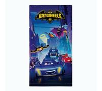 Franco Batwheels Kids Super Soft Cotton Bath/Pool/Beach Towel, 58 in x 28 in, (Official Licensed Product)