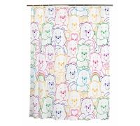 Franco Care Bears Premium PEVA Shower Curtain Lightweight, Waterproof Plastic Standard Size Bathroom Curtain, (100% Officially Licensed Product)