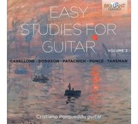 Franco Cavallone : Easy Studies for Guitar - Volume 2 CD (2017) NEW
