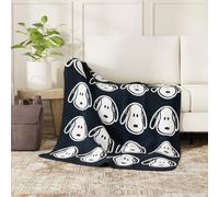 Franco Collectbles Peanuts Snoopy Bedding Super Soft Plush Cozy Throw, 46 in x 60 in, (Officially Licensed Product)