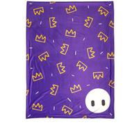 Franco Collectibles Fall Guys Gaming Bedding Super Soft Micromink to Coral Throw, 46 in x 60 in, (Officially Licensed Product)
