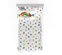 Franco Collectibles Hello Kitty & Friends Bedding Super Soft Cozy Cotton 3 Piece Twin Sheet Set, (Officially Licensed Product)