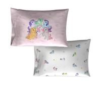 Franco Collectibles My Little Pony Beauty Silky Satin Standard 2 Pack Pillowcase Cover 20x30 for Hair and Skin, (Officially Licensed Product)