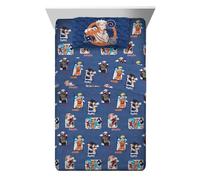 Franco Collectibles Naruto Akatsuki Anime Bedding Super Soft Cozy Microfiber 3 Piece Twin Sheet Set, (Officially Licensed Product)