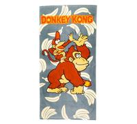 Franco Collectibles Nintendo Donkey Kong Gaming Soft Cotton Bath/Pool/Beach Towel, 60 in x 30 in, (100% Officially Licensed Product)