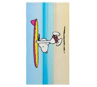 Franco Collectibles Peanuts Snoopy Super Soft Cotton Bath/Pool/Beach Towel, 60 in x 30 in, (100% Officially Licensed Product)