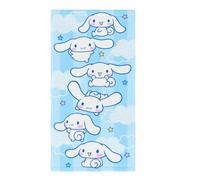 Franco Collectibles Sanrio Cinnamoroll Super Soft Cotton Bath/Pool/Beach Towel, 60 in x 30 in, (Officially Licensed Product)