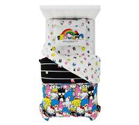 Franco Collectibles Sanrio Hello Kitty & Friends Bedding 5 Piece Super Soft Comforter and Sheet Set with Sham, Twin, (100% Official Licensed Product)