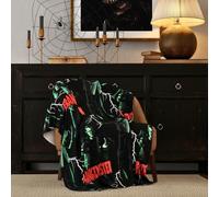 Franco Collectibles Universal Monsters Frankenstein Halloween Horror Throw Blanket, Super Soft Cozy Plush Bedding, 50" x 70", (Officially Licensed Product)